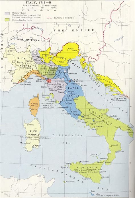 Italian peninsula 1713-1748 European History, World History, Family ...