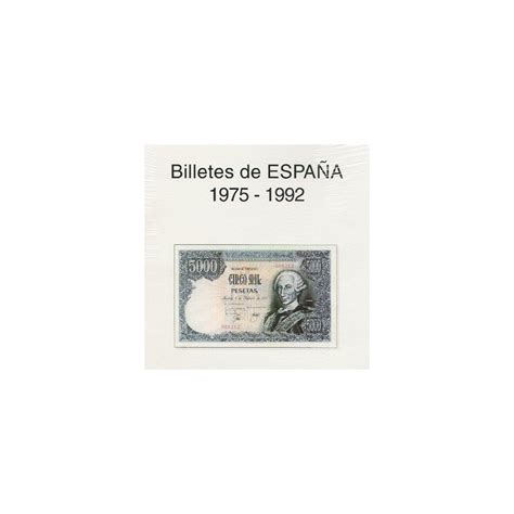 Edifil Hojas Billetes Juan Carlos I