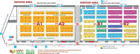 Floorplan VIFA ASEAN 2023 – VIFA ASEAN | 27-30.8.2024 | SECC, HCMC, Vietnam