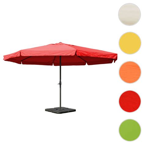 Mendler Parasol En Aluminium Meran Pro Gastronomie March Avec