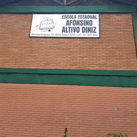 Escola Estadual Afonsino Altivo Diniz - Escola Estadual Afonsino Altivo Diniz - Dicas | Facebook