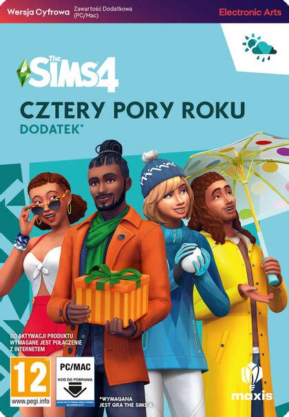 The Sims 4 Cztery Pory Roku PC PL Klucz EA App Sklep Muve Pl