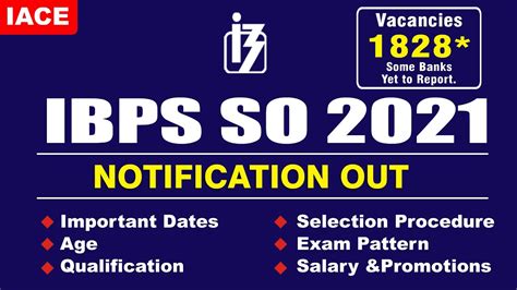 Ibps So Notification Out 1828 Vacancies Important Dates Age