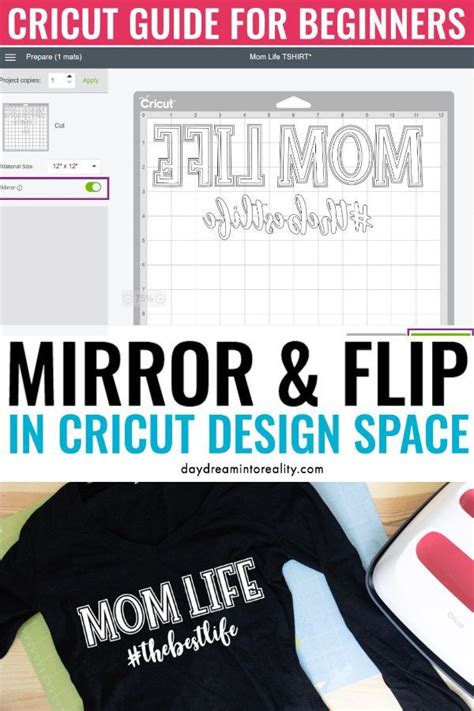 Mirror And Flip In Cricut Design Space Desktop And App Cricut Tutorials