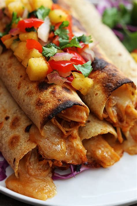 Slow Cooker Jalape O Popper Chicken Taquitos Creme De La Crumb