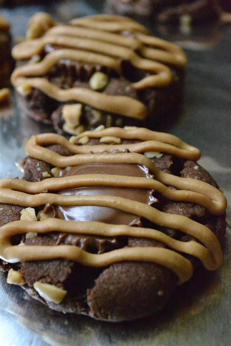 These Three Girlies Chocolate Peanut Butter Cup Cookies