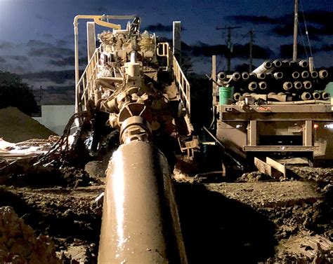 Hard Rock Directional Drilling Uses Vermeer Pipeline Hdd