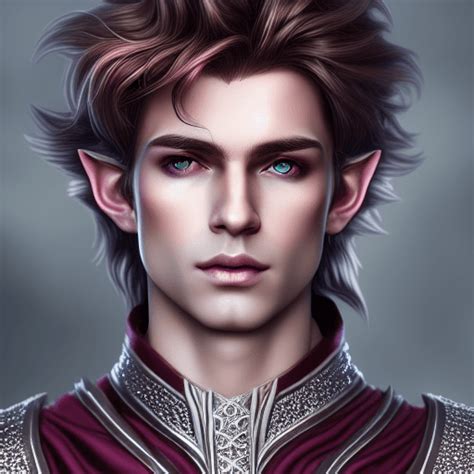 Handsome Elven Prince Artstation Creative Fabrica