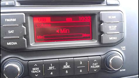 The Stock Stereo Of The New Kia Rio My Review Youtube