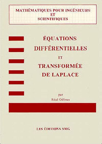 Equations Diff Rentielles Et Transform E De Laplace R Al G Linas