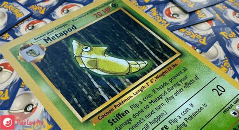 Metapod Pokemon Card 54 102 Poké Card Pro