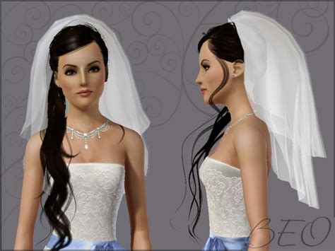 wedding veil sims 4 cc