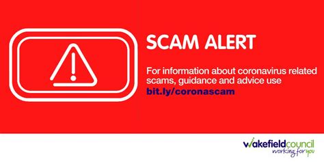 Wakefield Council On Twitter ⚠️scam Alert⚠️ We Are Warning Residents