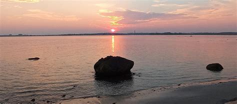 Nahant Beach Sunset Photograph By Robert Nickologianis Fine Art America