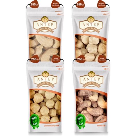 Antep Çarşı Pazar Karışık Kuruyemiş 250 gr x 4 Paket Fiyatı