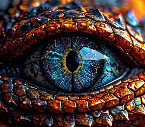 Macro shot reptile eye by Ibero Dragons - Playground