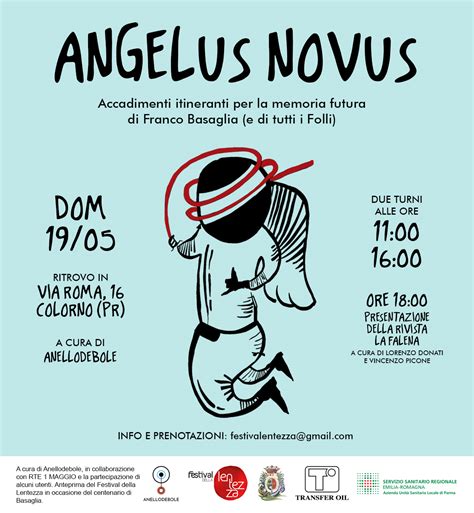 Angelus Novus Festival Della Lentezza