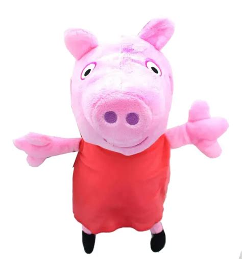 Peppa Pig En Rouge Robe Cm Personnage Peluche Eur Picclick Fr