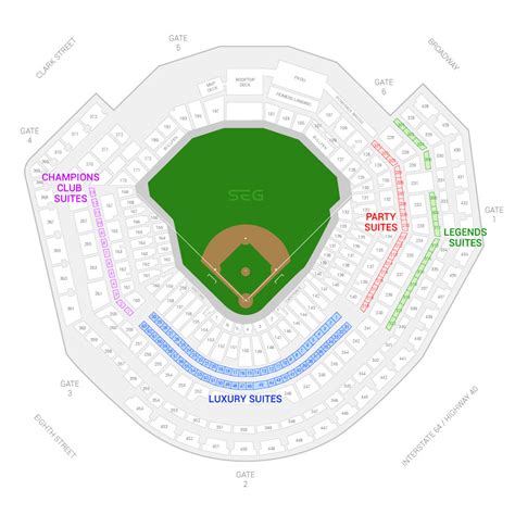 St Louis Cardinals Stadium Seating Chart Cabinets Matttroy