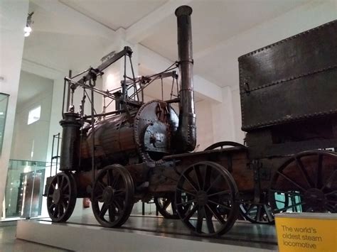 Puffing Billy One Of The Worlds First Steam Locomotives On Display