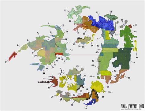 Final Fantasy Viii Weltkarte Final Fantasy Dojo