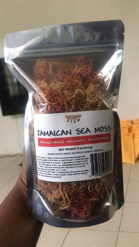 Jamaican Sea Moss – Eat Algae