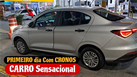 Primeiro Dia TRABALHANDO CRONOS Primeira CORRIDA Comfort Vou