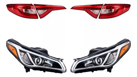 Calaveras C Leds Faros Depo Para Hyundai Sonata Env O Gratis