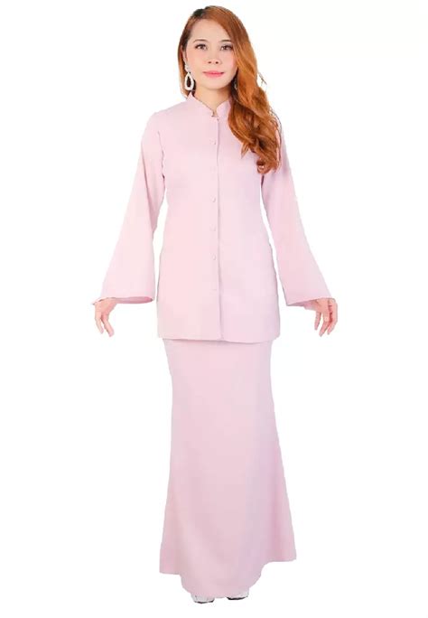 Buy Sarima Juwita Kurung Suri Faint Pink Online Zalora