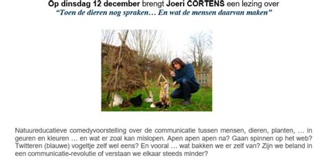 Lezing Door Joeri Cortens Tongeren Vandaag