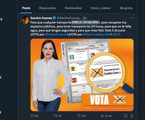 Sandra Cuevas Y Garc A Harfuch Violan La Veda Electoral En Redes