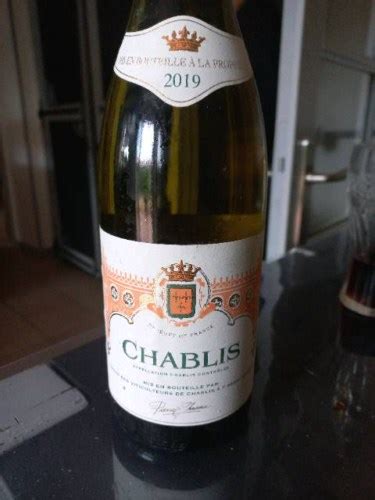 2019 Pierre Chanau Chablis Vivino US