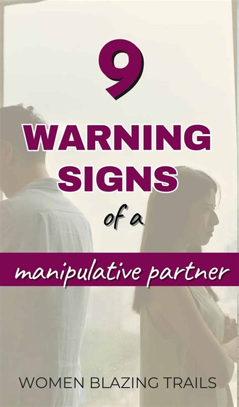 9 Warning Signs Of A Manipulative Relationship