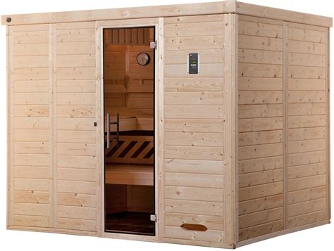 Weka Premium Massivholz Elementsauna Kemi Sparset Kw Os Digi