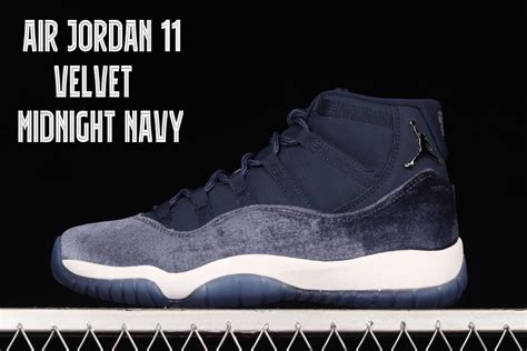 Air Jordan 11 Velvet Midnight Navy - FavSole.com