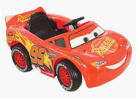 Lightning Mcqueen Battery Powered Car Hd Png Download Transparent