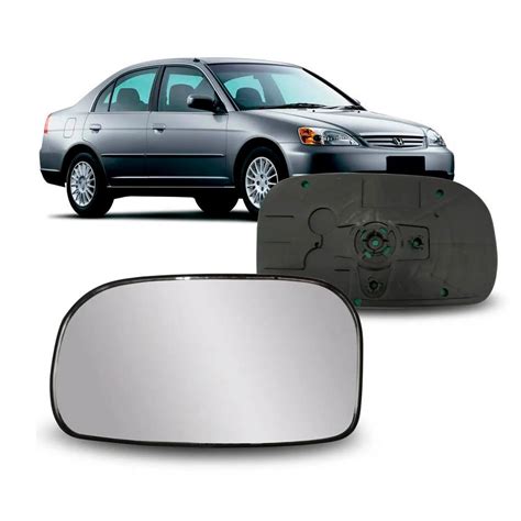 Lente Espelho Retrovisor Civic 2002 A 2005 Subconjunto Shopee Brasil