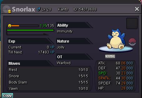 Shiny Snorlax - Shiny and Special Pokémon - Silver - Pokemon Revolution ...