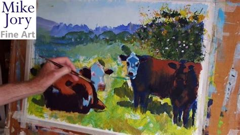 Cow Painting Tutorial Part 11 Youtube