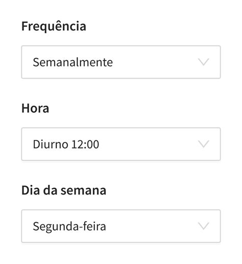 Notificações recorrentes por e mail Atendare Help Center