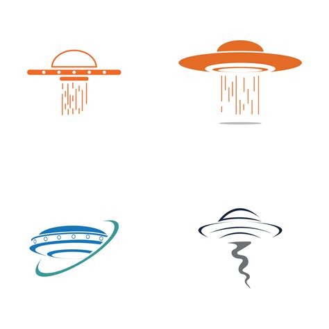 UFO Vector Logo Template Illustration Design 25948400 Vector Art At