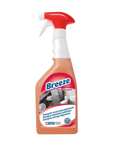 BREEZE ANTIACQUA ML 750 KITER Detergente Sanificante Anticalcare Con