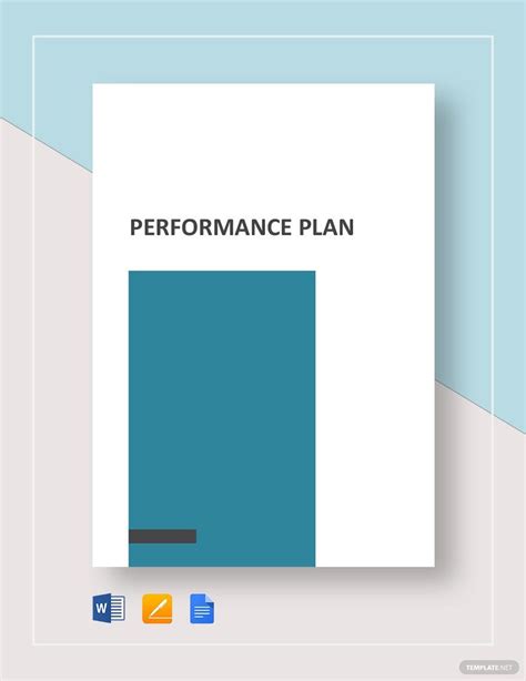 Performance Plan Template in Google Docs, Pages, Word - Download | Template.net