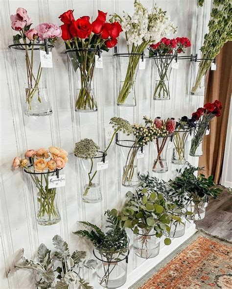 Flower Wall Flower Shop Decor Flower Shop Design Flower Shop Display