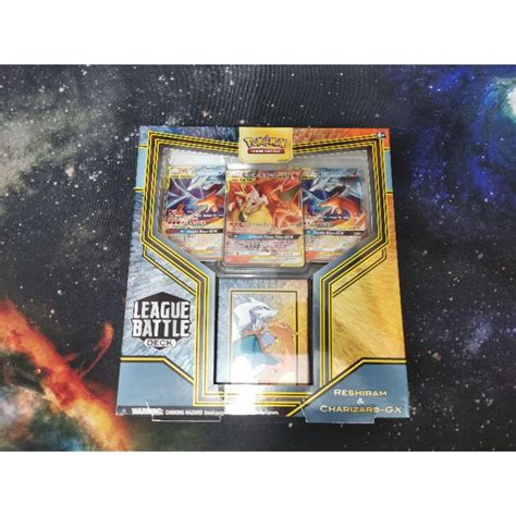 Pokemon Reshiram And Charizard Gx League Battle Deck Tag Team Tcg Box