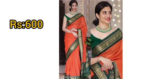 Meesho Smooth Cotton Sarees Meesho Sarees Haul YouTube