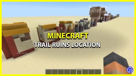 Where To Find Trail Ruins In Minecraft