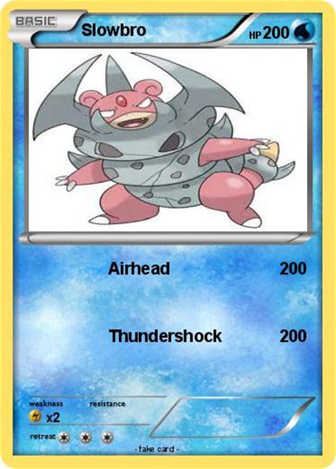 Pokémon Slowbro 47 47 - Airhead - My Pokemon Card