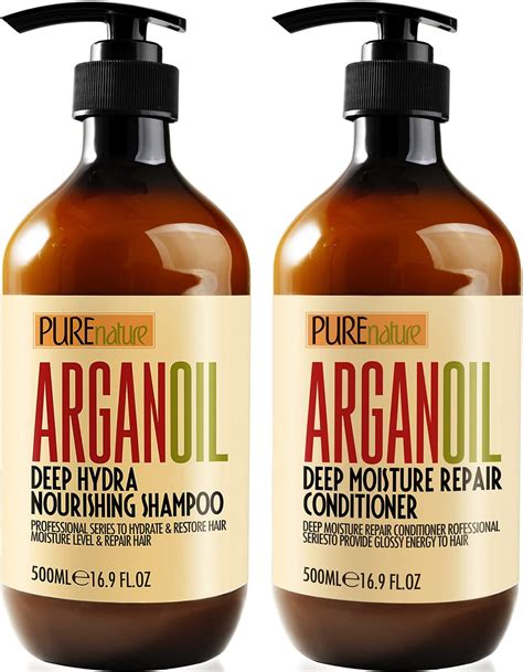 PUREnature Paraben Free Argan Oil Shampoo & Conditioner