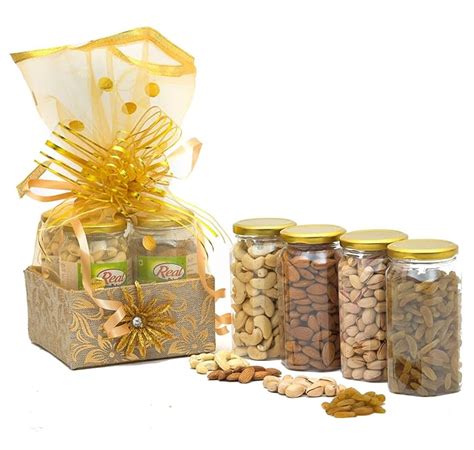 VT REAL NUTRI Dry Fruits Nut Gift Pack Basket Hamper For Diwali